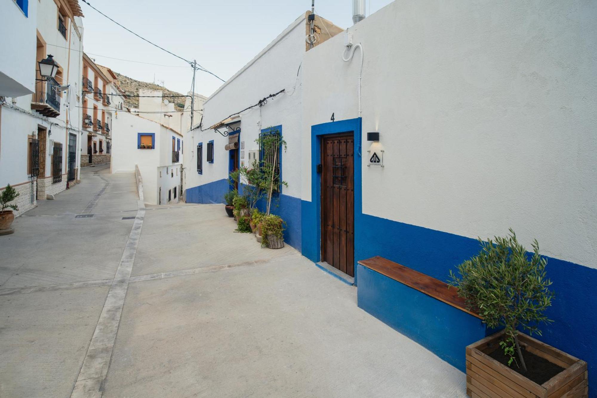 Alojamiento Domotizado Casa El Campanario Alcala del Jucar Dış mekan fotoğraf