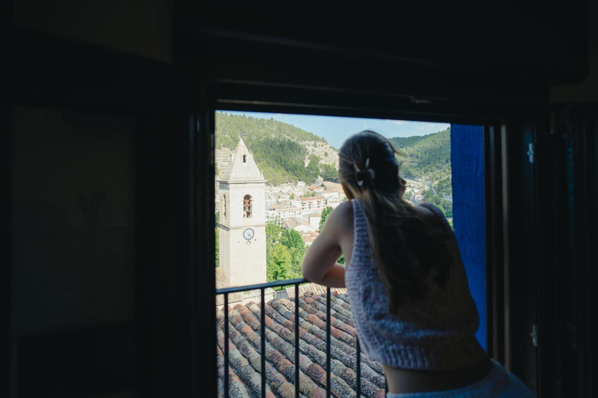 Alojamiento Domotizado Casa El Campanario Alcala del Jucar Dış mekan fotoğraf